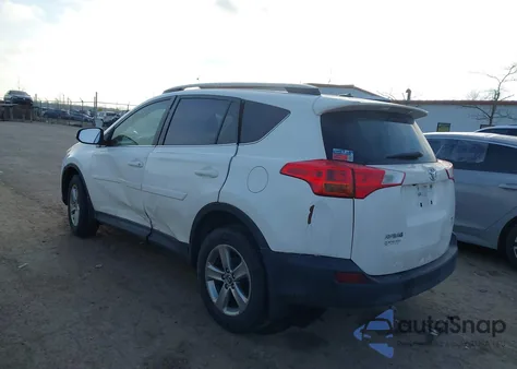 2015 Toyota Rav4 Xle from USA, damaged, VIN JTMRFREV4FD099549